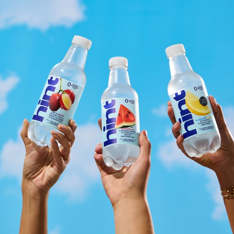 Hint Grape Flavored Water, 16 fl oz, 12 Pack Bottles photo 4