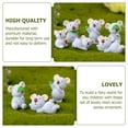 thumbnail image 5 of Sipeihong 6pcs Mini Koala Figurines Garden Resin Sculpture Cake Topper DIY Decoration, 5 of 7