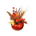 thumbnail image 2 of Blukids Mini Artificial Pumpkin for Spring Decoration,Faux Fall Flowers,Artificial Flowers for Home Halloween Thanksgiving Table Centepieces, Fall Outdoor Indoor Decorations(red), 2 of 6