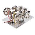 thumbnail image 3 of Mini generador caliente en miniatura de 4 cilindros con motor Stirling ANGGREK Otros, 3 of 8