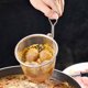 thumbnail image 4 of Cocedor de pasta de acero inoxidable, cesta para pasta con asa, colador de pasta, espumadera, colador de fideos y albóndigas, cesta para blanquear fideos, 4 of 7