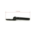 thumbnail image 2 of The ROP Shop (4) 1/4" Black Steel D Ring Bracket CLIP Anchor Tie Down Trailer Truck ATV Boat, 2 of 9