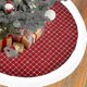thumbnail image 4 of Vestido de árbol de Navidad de felpa, adornos navideños bordados con lentejuelas, adornos navideños, 4 of 5