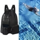 thumbnail image 1 of Mochila de trajes de mochila Mujeres plegables Organizador transpirable Bolsa de baño portátil negro, 1 of 8