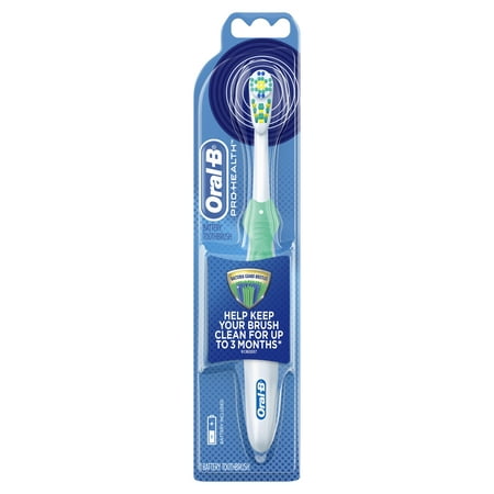 Oral-B Pro-Health Battery Power Toothbrush 1 Count, Colors May