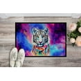 thumbnail image 2 of Carolines Treasures DAC4048JMAT 24 x 36 in.  Hippie Animal White Tiger Doormat, 2 of 5