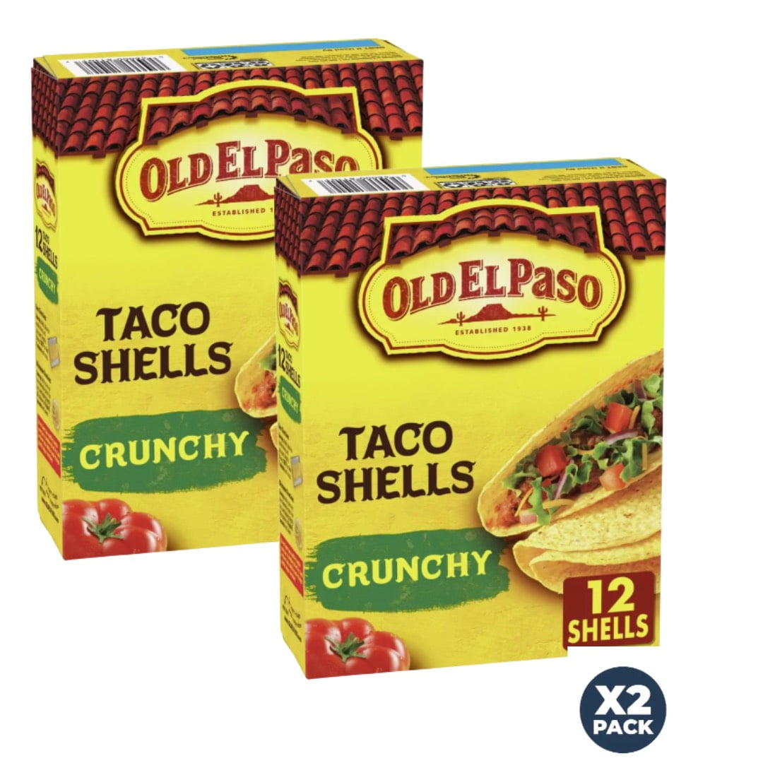 Old El Paso Gluten Free Crunchy Taco Shells 12pk/4.6oz OF PACK 2