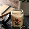 thumbnail image 4 of Patriotic Pitbull 4th of July Independence Paws Soy Wax Candle Terrier Dog Lover 16oz White Vanilla Candle - 02010, 4 of 5