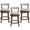 Weathered Oak/Sand, variant on ROME OAK Ruxban 26" Swivel Counter Stool, Reclaimed Oak, Stone Vegan Leather, Set of 4