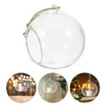 thumbnail image 2 of Miangastore 5pcs Hanging Glass Bauble LED Tea Light Holder DIY Sphere Ball Terrarium, 2 of 9