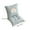 A-Blue, variant on Steadline Detachable High Back Chair Cushion Office Seat Pad With Back Support Indoor Outdoor Use Waterproof Easy To Clean Comfortable Companion For Long Sitting