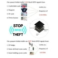 thumbnail image 6 of Walltes for women,genuine leather walltes, rfid wallets blue, 6 of 6