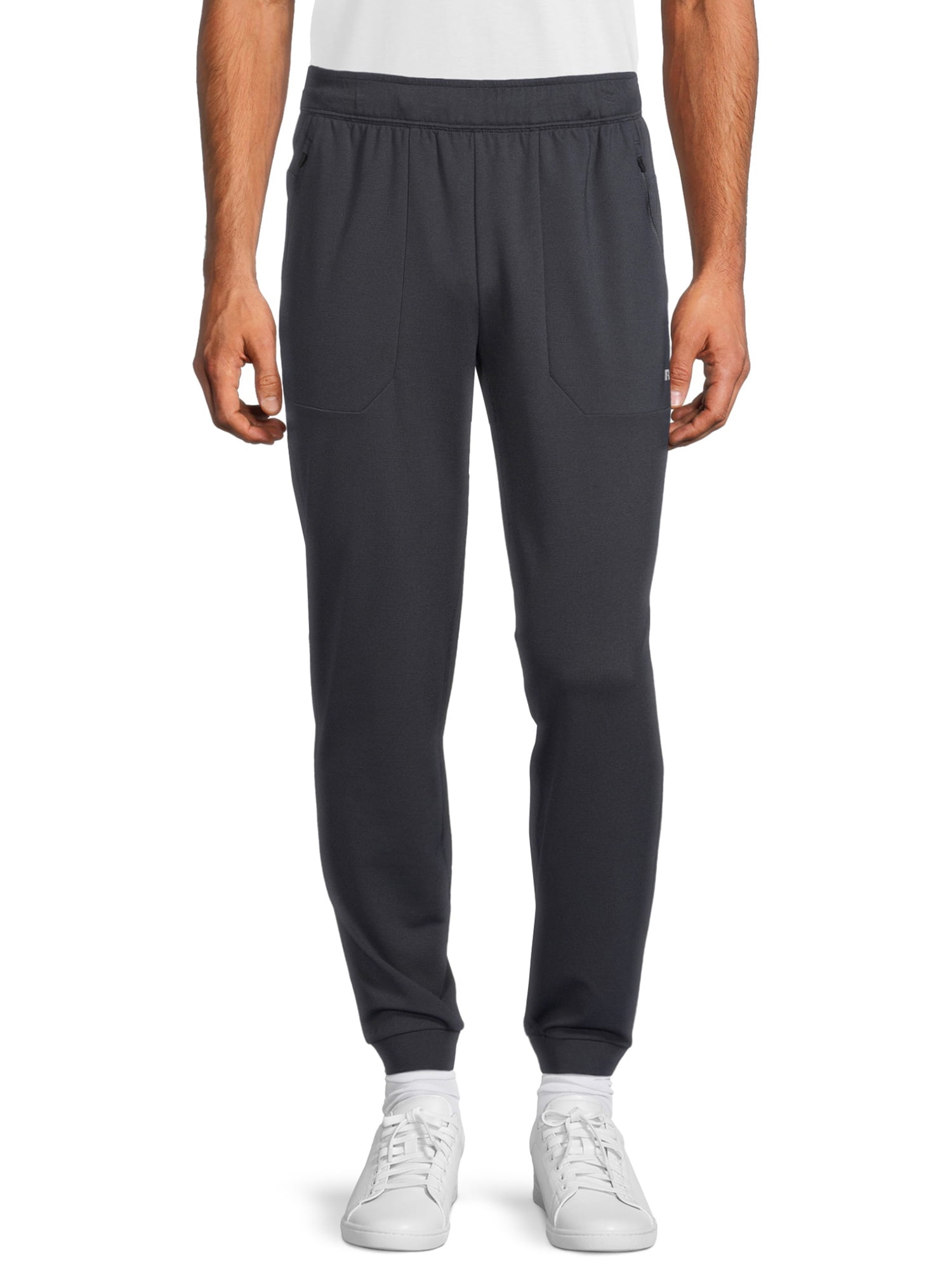 Russell Men's and Big Men's Active Ponte Knit Joggers, up to Size 3XL ...