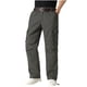 thumbnail image 2 of Pantalones largos de moda para hombre, casuales, de color sólido, con bolsillos y cremallera, cintura elástica, de poliéster., 2 of 4