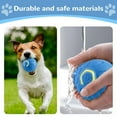 thumbnail image 7 of Interactive Dog Toy - Automatic Rolling Ball With LED Flash, Motion Activated, USB Rechargeable (Orange), 7 of 7