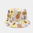 thumbnail image 3 of Womens Summer Sun-Hat Outdoor Uv Protection Fishing Hat Wide Brim Foldable-Beach-Bucket-Hat with Ponytail-Hole Bucket Hats, 3 of 3