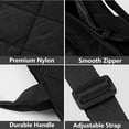 thumbnail image 3 of Kukuzhu Quilted Tote Bag for Women Puffer Hobo Handbag Lightweight Quilted Padding Shoulder Bag Nylon Padded Crossbody Bag, 3 of 6