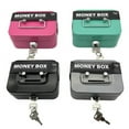 thumbnail image 5 of Jingting Metal Coin Saving Box with Lockable Coin Slot, Black, 5 of 8