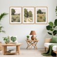 thumbnail image 4 of Singg Modern Singg Canvas Wall Art Set, Minimalist Wall Decor, Neutral Pastel Illustration Artwork Vintage Aesthetics Painting, 3 Piece Art Prints for Living Room, Bedroom, 4 of 6