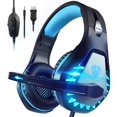 thumbnail image 1 of Auriculares para juegos Pacrate GH-1 con micrófono para PC PS4 PS5, 1 of 6