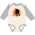 thumbnail image 3 of Inktastic Play Hockey Sports Boys or Girls Long Sleeve Baby Bodysuit, 3 of 5