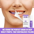 thumbnail image 2 of V34 Purple Teeth Whitening, Tooth Stain Removal 30ml, 2 of 5