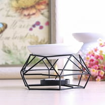 Vikakiooze Stainless Steel Oil Burner Candle Aromatherapy Oil Lamp Home Decorations Aroma