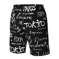 thumbnail image 5 of Disketp Men'S Swim Trunks Hawaiian Breathable Surf Beach Swimsuits Mesh Lining Beach Shorts With Pockets-Travel The World, 5 of 9
