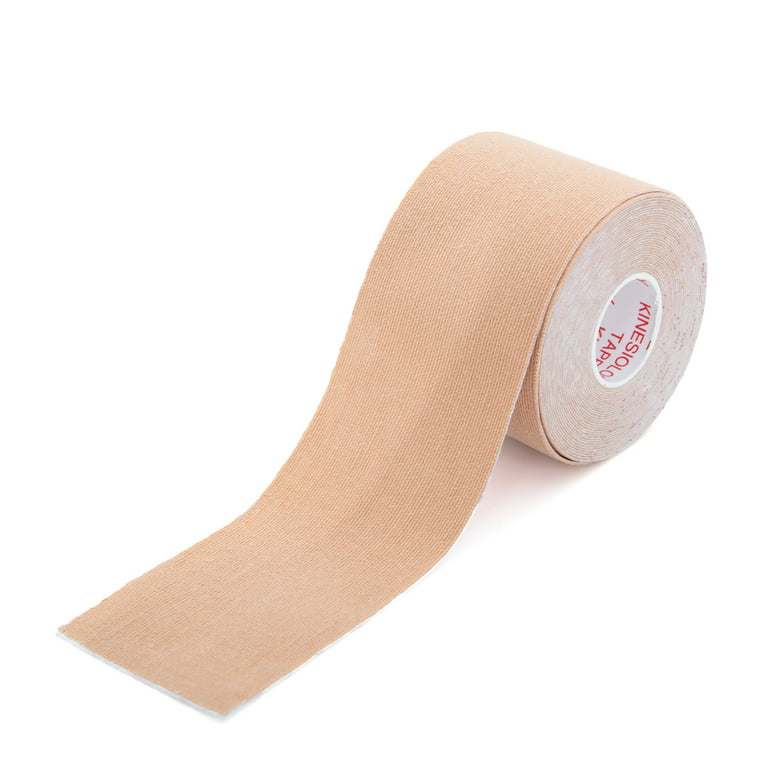 XL Breast Lift Tape for Large Breasts, Breathable Boob Tape for Breast  Lift, Athletic Tape Body Tape with Reusable Nipplecover Adhesive Bra Brown