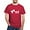 Cardinal, variant on - Man Evolution T Shirt - Men's Classic Graphic Cotton T-Shirt