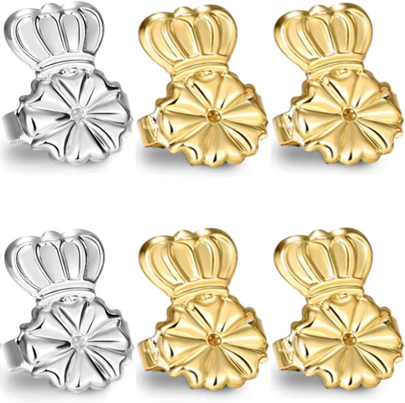 Colorful Ear Lobe Support Patches - Hypoallergenic Backstoppers To Prevent Stretching From Heavy Earrings