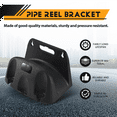 thumbnail image 4 of Wall Mounted Hose Hanger Garden Hose Pipe Reel Hanger Holder Cable Storage Bracket for 20M Hose Hanger, 4 of 8