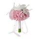 thumbnail image 1 of de novia de boda, ramo de tiro, accesorios de boda, flores artificiales rosas y blancas para fiesta, 1 of 9