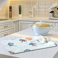 thumbnail image 6 of Yayeee Dish Drying Mat for Kitchen Counter 18"x24" Microfiber Absorbent Pad, Hockey Action Zone, 6 of 7