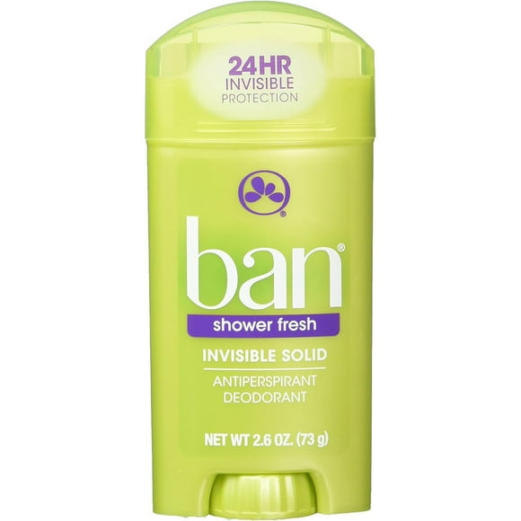 Ban Shower Frais, Déodorant Solide Invisible - 2.6 oz