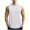 White, variant on Sentmoon Compression Tank Top Men and Sleeveless Hooded Neck Summer T Shirts for Man Solid Color Fitness Loose Plus Size Clothes for Men Holiday for Casual Streetwear Gray XXL