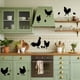 thumbnail image 4 of Decoración de pared de pollo, silueta de aves de corral, pegatina de pared, gallo y gallina, calcomanía de gallo, animales, mural artístico, papel tapiz adhesivo negro, 4 of 9