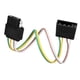 thumbnail image 2 of Arnés de cableado de remolque de 4 pines, alambre de 12 pulgadas, tapón plano, cable de tablero de luz del remolque para bote, 2 of 9