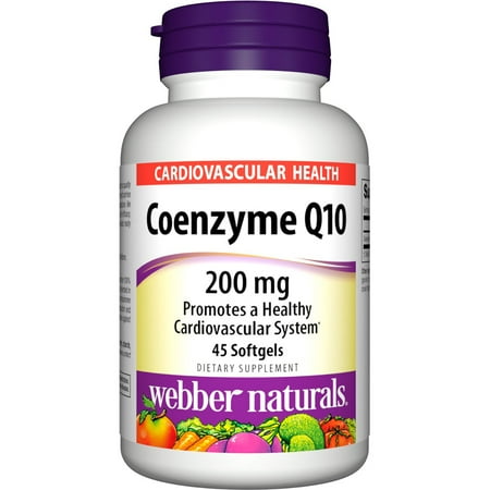 UPC 620554031062 product image for Webber Naturals Coenzyme Q10 200 mg, 45 Ct | upcitemdb.com