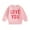 Pink, variant on Bagilaanoe Toddler Baby Girl Valentine's Day Sweatshirt Long Sleeve Letter Print Pullover 6M 12M 18M 24M 3T 4T Kids Loose Tee Tops