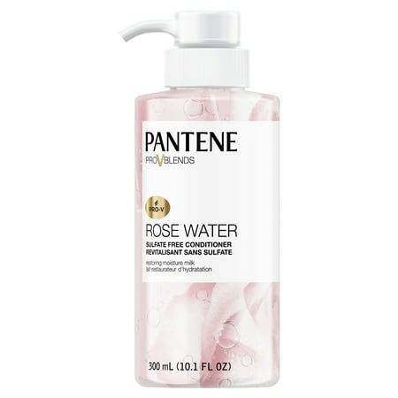 Pantene Pro-V Blends Rose Water Sulfate-Free Soothing Conditioner, 10.1 fl (Best Conditioner For Hard Water)