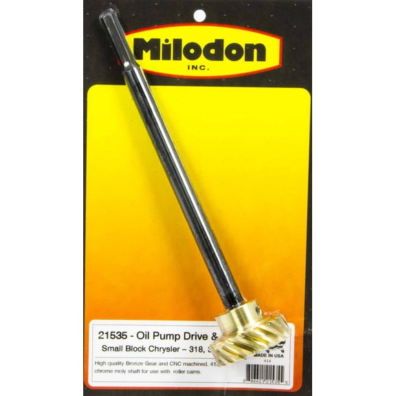 Milodon 21535 MLD21535 BRZ GEAR W/MOLY SHAFT CHRY SB