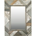 thumbnail image 3 of FirsTime & Co. Multicolor Silas Planks Wall Mirror, Farmhouse, Rectangular, 24 x 1 x 31.5 in, 3 of 5