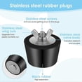 thumbnail image 3 of 32mm Pool Winterizing Plug Rubber+Stainless Steel Swimming Pool Winter Expansion Plug with Screw, 3 of 5