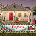 thumbnail image 5 of Decorative Design Merry Christmas Banner Festive Theme New Year Celebration Gifts Holiday Decoration for Christmas Party Family Gathering Winter Events, 5 of 9