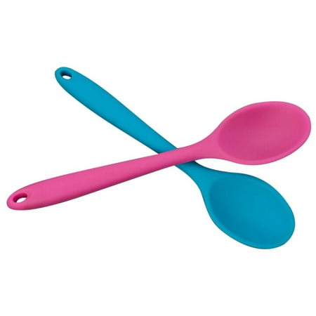 

Kitchen Mini Silicone Spoon Colorful Heat-Resistant Kitchen Spoons Kitchen Tools Utensils Color Random Random Color 1pc Solid