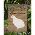thumbnail image 3 of Caroline's Treasures CK6901GF Texas Quail Welcome Flag Garden Size , Small, multicolor, 3 of 3