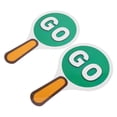 thumbnail image 2 of MOVTOTOP Durable Plastic Stop and Go Sign for Decoration with Double-Sided Design Classroom Teaching Aid, 2 of 7