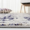 thumbnail image 4 of SAFAVIEH Madison Flowers Vintage Abstract Area Rug, Beige/Purple, 9' x 12', 4 of 7