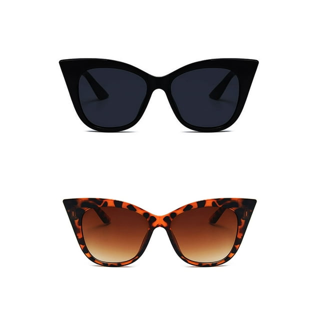 Gafas de Sol EASYHAUTE Ojo de Gato Retro para Mujer con Protección UV400